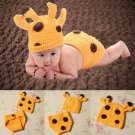 Baby Costume Photography Prop Knit Fawn Hats Cloak Outfits