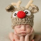 Baby Children Elk Wool Cap Photo Photography Prop