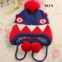 Baby Kids Warm Cap Knitted Woolen Beanie Hats Ball Accessories