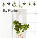 Home Garden Decor Sky Planter Hanging Flower Pot Upside Down Plant Pot