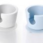 Wall Suction Shaver Holder Razor Tool Shelf Blue White