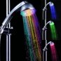 Romantic LED Light Automatic Temperature Sensor Bath Shower Head