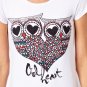 Casual Women Lovely Owl Print Short Sleeve T-shirt