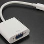Thunderbolt Mini DP Display Port To VGA Cable Adapter For MacBook