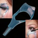 3in1 Mascara Applicator Guide Tool Eyelash Comb Makeup