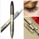 Leopard Lengthening Thicker Mascara 2 Brushes Fiber Gel