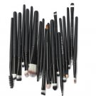 20Pcs Professional Black Makeup Cosmetic Brushes Set Kit