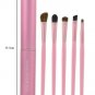 5PCS Eye Cosmetic Makeup Eyeshadow Brush Sets With Cylinder Case