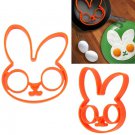Silicone Rabbit Shape Egg Ring Cooking Mould Breakfast Pancake Mould
