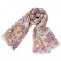 Bohemian Retro Totem Scarf Shawl Long Silk Scarves