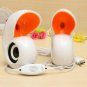 3.5mm Audio Mini Conch USB Speaker Music Player For Mac Laptop PC iPhone 6 iPad