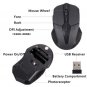 2.4 GHz Wireless Optical Mouse + USB 2.0 Receiver For Tablet Laptop