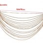 Multilayer Gold Chain Wide Pendant Tassel Statement Necklace