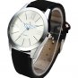 Super Speed Roman Number PU Band Quartz Watch