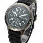 Silicone Band Big Dial 5 Colors Quartz Watch