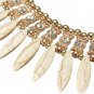 Bohemia Crystal Pendant Chain Choker Statement Necklace For Women
