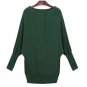 Plus Size Lady Charming Loose Long Bat Sleeve ShirtLady Charming Loose Long Bat Sleeve Shirt