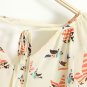 Elegant Women Long Sleeve Printing Chiffon Blouse