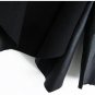 Long Sleeve No Button PU Leather Coat