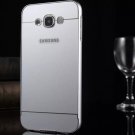 Aluminum Bumper Frame+PC Back Case Cover For Samsung Galaxy E7