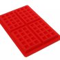 4-Cavity Mini Waffles Cake Chocolate Pan Silicone DIY Tray Mold Mould