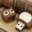 Bestrunner 2GB Cute Owl Shape USB2.0 Flash Drive Memory Mini U Disk
