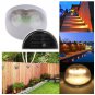 6 LED Solar Powered Waterproof Outdoor Garden Path Fence Wall Lamp