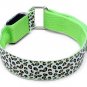 Leopard Print Running Gear Glowing LED Arm Band Lights Flash Bracelet