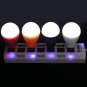 Portable 5W USB LED Ball Desk Reading Light Camp Lamp Bulb For PC Laptop 5V