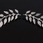 1Pair Vintage Gold Silver Leaf Collar Pins Brooches Jewelry Unisex