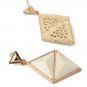 Triangle Geometric Pendant Dangle Earrings