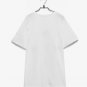 Mens Korean Casual Simple Loose Letter Short Sleeve T-shirt