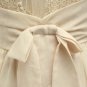 Womens Lace Evening Bowknot Cocktail Prom Bridesmaid Long Wedding Dress