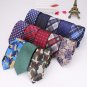Men Tie Vintage British Style Polyester Silk Businessman Accessories