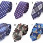 Men Tie Vintage British Style Polyester Silk Businessman Accessories