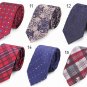 Men Tie Vintage British Style Polyester Silk Businessman Accessories