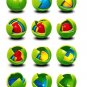 Sunlight Spherical Jigsaw 3D DIY Puzzle Ball Game Toy For Kids