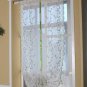 100x80cm Flower Sheer Curtain Tulle Window Door Liftting Curtain Blinds