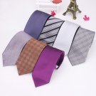Men Tie Business Style Real Silk Necktie Groom Accessories