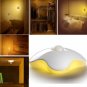 Mini LED Night Light Four-Leaf Clover Auto Motion Sensor Lamp Battery Powered