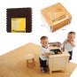 10pcs Baby EVA Mat Wood Grain Ground Carpet Split Joint Puzzle