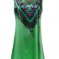 O Neck Satin Sleeveless Vest Mini Dress
