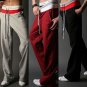 Mens Gym Yoga Athletic Sweatpants Loose Fit Sport Casual Long Trousers