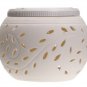 Ceramic Changing Colour LED Solar Lamp Sun Powered Table Garden Round Light