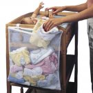 Infant Baby Dirty Clothes Diapers Hanging Storage Bag Organizer Holder For Cribs Bed