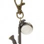Vintage Bronze Saxophone Design Pocket Watch