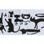 Creative Cat Switch Removable Wall Stickers Wallpaper PVC Vinyl Decal Home Decor