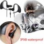3.5mm Audio Jack IPX8 Waterproof Sport Headset Earphone For iPhone 6 Samsung LG HTC