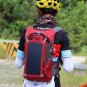 Outdoor Camping Solar Backpack Solar Hiking Bag 6.5W Solar Panel With 2.5L Water Bag