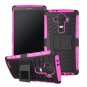 Spider Pattern TPU PC Stand Case Cover For LG G4